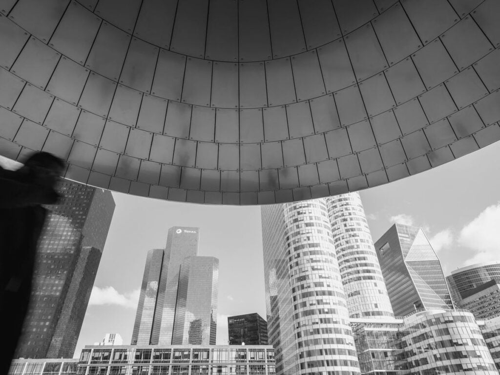 Quartier d’affaires de La Défense.